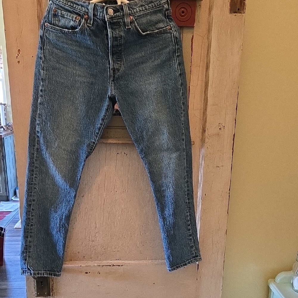 Levi's 501® Skinny Jeans in Light Blue